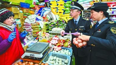 全面检查辖区农贸市场 保障食品经营安全